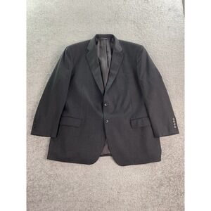 Brooks Brothers Suit Jacket 50 R Gray Wool Madison Estrato Designer Luxury Italy